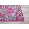 image:imageNourison Home Passion Fuchsia 110 x 210 Area Rug  Easy Clean Non Shedding Bed Room Living Room Dining Room Kitchen 2 x 3Fuchsia
