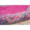 image:imageNourison Home Passion Fuchsia 110 x 210 Area Rug  Easy Clean Non Shedding Bed Room Living Room Dining Room Kitchen 2 x 3Fuchsia