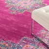 image:imageNourison Home Passion Fuchsia 110 x 210 Area Rug  Easy Clean Non Shedding Bed Room Living Room Dining Room Kitchen 2 x 3Fuchsia