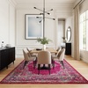 image:imageNourison Home Passion Fuchsia 110 x 210 Area Rug  Easy Clean Non Shedding Bed Room Living Room Dining Room Kitchen 2 x 3Fuchsia