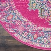 image:imageNourison Home Passion Fuchsia 110 x 210 Area Rug  Easy Clean Non Shedding Bed Room Living Room Dining Room Kitchen 2 x 3Fuchsia