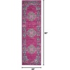 image:imageNourison Home Passion Fuchsia 110 x 210 Area Rug  Easy Clean Non Shedding Bed Room Living Room Dining Room Kitchen 2 x 3Fuchsia