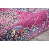 image:imageNourison Home Passion Fuchsia 110 x 210 Area Rug  Easy Clean Non Shedding Bed Room Living Room Dining Room Kitchen 2 x 3Fuchsia