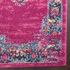 image:imageNourison Home Passion Fuchsia 110 x 210 Area Rug  Easy Clean Non Shedding Bed Room Living Room Dining Room Kitchen 2 x 3Fuchsia