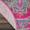 image:imageNourison Home Passion Fuchsia 110 x 210 Area Rug  Easy Clean Non Shedding Bed Room Living Room Dining Room Kitchen 2 x 3Fuchsia