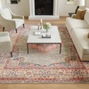 image:imageNourison Home Passion Fuchsia 110 x 210 Area Rug  Easy Clean Non Shedding Bed Room Living Room Dining Room Kitchen 2 x 3Grey