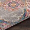 image:imageNourison Home Passion Fuchsia 110 x 210 Area Rug  Easy Clean Non Shedding Bed Room Living Room Dining Room Kitchen 2 x 3Grey