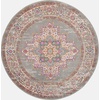 image:imageNourison Home Passion Fuchsia 110 x 210 Area Rug  Easy Clean Non Shedding Bed Room Living Room Dining Room Kitchen 2 x 3Grey