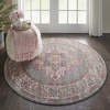 image:imageNourison Home Passion Fuchsia 110 x 210 Area Rug  Easy Clean Non Shedding Bed Room Living Room Dining Room Kitchen 2 x 3Grey