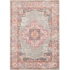 image:imageNourison Home Passion Fuchsia 110 x 210 Area Rug  Easy Clean Non Shedding Bed Room Living Room Dining Room Kitchen 2 x 3Grey