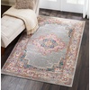 image:imageNourison Home Passion Fuchsia 110 x 210 Area Rug  Easy Clean Non Shedding Bed Room Living Room Dining Room Kitchen 2 x 3Grey