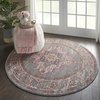 image:imageNourison Home Passion Fuchsia 110 x 210 Area Rug  Easy Clean Non Shedding Bed Room Living Room Dining Room Kitchen 2 x 3Grey