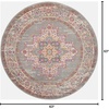 image:imageNourison Home Passion Fuchsia 110 x 210 Area Rug  Easy Clean Non Shedding Bed Room Living Room Dining Room Kitchen 2 x 3Grey