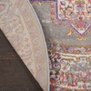 image:imageNourison Home Passion Fuchsia 110 x 210 Area Rug  Easy Clean Non Shedding Bed Room Living Room Dining Room Kitchen 2 x 3Grey