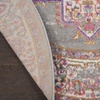 image:imageNourison Home Passion Fuchsia 110 x 210 Area Rug  Easy Clean Non Shedding Bed Room Living Room Dining Room Kitchen 2 x 3Grey