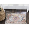 image:imageNourison Home Passion Fuchsia 110 x 210 Area Rug  Easy Clean Non Shedding Bed Room Living Room Dining Room Kitchen 2 x 3Grey