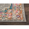 image:imageNourison Home Passion Fuchsia 110 x 210 Area Rug  Easy Clean Non Shedding Bed Room Living Room Dining Room Kitchen 2 x 3Grey