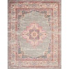 image:imageNourison Home Passion Fuchsia 110 x 210 Area Rug  Easy Clean Non Shedding Bed Room Living Room Dining Room Kitchen 2 x 3Grey