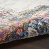 image:imageNourison Home Passion Fuchsia 110 x 210 Area Rug  Easy Clean Non Shedding Bed Room Living Room Dining Room Kitchen 2 x 3Ivory Blue