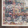 image:imageNourison Home Passion Fuchsia 110 x 210 Area Rug  Easy Clean Non Shedding Bed Room Living Room Dining Room Kitchen 2 x 3Ivory Blue