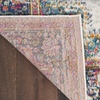 image:imageNourison Home Passion Fuchsia 110 x 210 Area Rug  Easy Clean Non Shedding Bed Room Living Room Dining Room Kitchen 2 x 3Ivory Blue