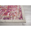 image:imageNourison Home Passion Fuchsia 110 x 210 Area Rug  Easy Clean Non Shedding Bed Room Living Room Dining Room Kitchen 2 x 3IvoryFuchsia