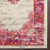 image:imageNourison Home Passion Fuchsia 110 x 210 Area Rug  Easy Clean Non Shedding Bed Room Living Room Dining Room Kitchen 2 x 3IvoryFuchsia