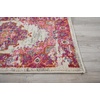 image:imageNourison Home Passion Fuchsia 110 x 210 Area Rug  Easy Clean Non Shedding Bed Room Living Room Dining Room Kitchen 2 x 3IvoryFuchsia