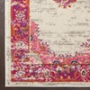 image:imageNourison Home Passion Fuchsia 110 x 210 Area Rug  Easy Clean Non Shedding Bed Room Living Room Dining Room Kitchen 2 x 3IvoryFuchsia