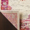 image:imageNourison Home Passion Fuchsia 110 x 210 Area Rug  Easy Clean Non Shedding Bed Room Living Room Dining Room Kitchen 2 x 3IvoryFuchsia