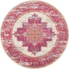 image:imageNourison Home Passion Fuchsia 110 x 210 Area Rug  Easy Clean Non Shedding Bed Room Living Room Dining Room Kitchen 2 x 3IvoryFuchsia