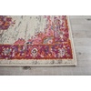 image:imageNourison Home Passion Fuchsia 110 x 210 Area Rug  Easy Clean Non Shedding Bed Room Living Room Dining Room Kitchen 2 x 3IvoryFuchsia