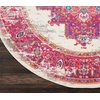 image:imageNourison Home Passion Fuchsia 110 x 210 Area Rug  Easy Clean Non Shedding Bed Room Living Room Dining Room Kitchen 2 x 3IvoryFuchsia
