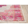 image:imageNourison Home Passion Fuchsia 110 x 210 Area Rug  Easy Clean Non Shedding Bed Room Living Room Dining Room Kitchen 2 x 3IvoryFuchsia