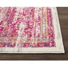 image:imageNourison Home Passion Fuchsia 110 x 210 Area Rug  Easy Clean Non Shedding Bed Room Living Room Dining Room Kitchen 2 x 3IvoryFuchsia