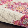 image:imageNourison Home Passion Fuchsia 110 x 210 Area Rug  Easy Clean Non Shedding Bed Room Living Room Dining Room Kitchen 2 x 3IvoryFuchsia