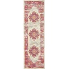 image:imageNourison Home Passion Fuchsia 110 x 210 Area Rug  Easy Clean Non Shedding Bed Room Living Room Dining Room Kitchen 2 x 3IvoryFuchsia