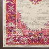 image:imageNourison Home Passion Fuchsia 110 x 210 Area Rug  Easy Clean Non Shedding Bed Room Living Room Dining Room Kitchen 2 x 3IvoryFuchsia