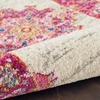 image:imageNourison Home Passion Fuchsia 110 x 210 Area Rug  Easy Clean Non Shedding Bed Room Living Room Dining Room Kitchen 2 x 3IvoryFuchsia