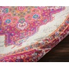 image:imageNourison Home Passion Fuchsia 110 x 210 Area Rug  Easy Clean Non Shedding Bed Room Living Room Dining Room Kitchen 2 x 3IvoryFuchsia