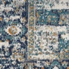 image:imageNourison Home Passion Fuchsia 110 x 210 Area Rug  Easy Clean Non Shedding Bed Room Living Room Dining Room Kitchen 2 x 3IvoryGreyBlue
