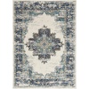 image:imageNourison Home Passion Fuchsia 110 x 210 Area Rug  Easy Clean Non Shedding Bed Room Living Room Dining Room Kitchen 2 x 3IvoryGreyBlue