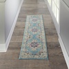 image:imageNourison Home Passion Fuchsia 110 x 210 Area Rug  Easy Clean Non Shedding Bed Room Living Room Dining Room Kitchen 2 x 3Light Blue
