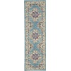 image:imageNourison Home Passion Fuchsia 110 x 210 Area Rug  Easy Clean Non Shedding Bed Room Living Room Dining Room Kitchen 2 x 3Light Blue