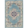 image:imageNourison Home Passion Fuchsia 110 x 210 Area Rug  Easy Clean Non Shedding Bed Room Living Room Dining Room Kitchen 2 x 3Light Blue