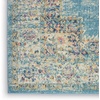 image:imageNourison Home Passion Fuchsia 110 x 210 Area Rug  Easy Clean Non Shedding Bed Room Living Room Dining Room Kitchen 2 x 3Light Blue