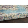 image:imageNourison Home Passion Fuchsia 110 x 210 Area Rug  Easy Clean Non Shedding Bed Room Living Room Dining Room Kitchen 2 x 3Light Blue