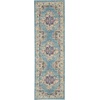 image:imageNourison Home Passion Fuchsia 110 x 210 Area Rug  Easy Clean Non Shedding Bed Room Living Room Dining Room Kitchen 2 x 3Light Blue