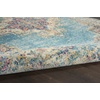 image:imageNourison Home Passion Fuchsia 110 x 210 Area Rug  Easy Clean Non Shedding Bed Room Living Room Dining Room Kitchen 2 x 3Light Blue