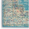 image:imageNourison Home Passion Fuchsia 110 x 210 Area Rug  Easy Clean Non Shedding Bed Room Living Room Dining Room Kitchen 2 x 3Light Blue